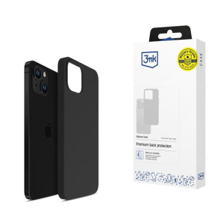 3MK SILICONE IPHONE 15 PLUS BLACK