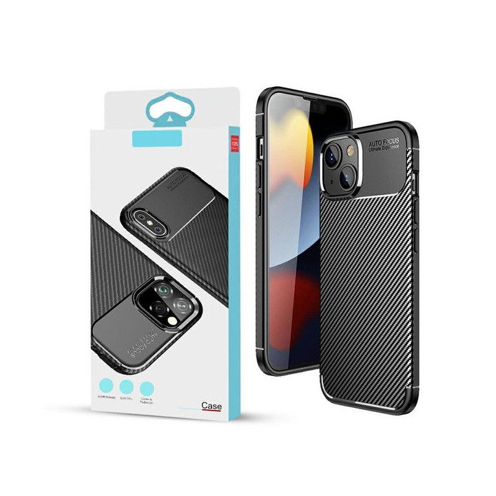 CASE FIBER CARBON IPHONE 15 PLUS BLACK