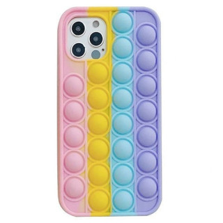 CASE PUSH BUBBLE SAM GALAXY A72 PINK/YELLOW
