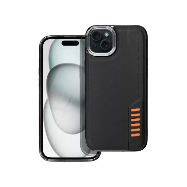 CASE MILANO IPHONE 15 PLUS BLACK