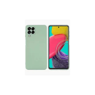 CASE SILICON LENS SAM GALAXY M53 GREEN