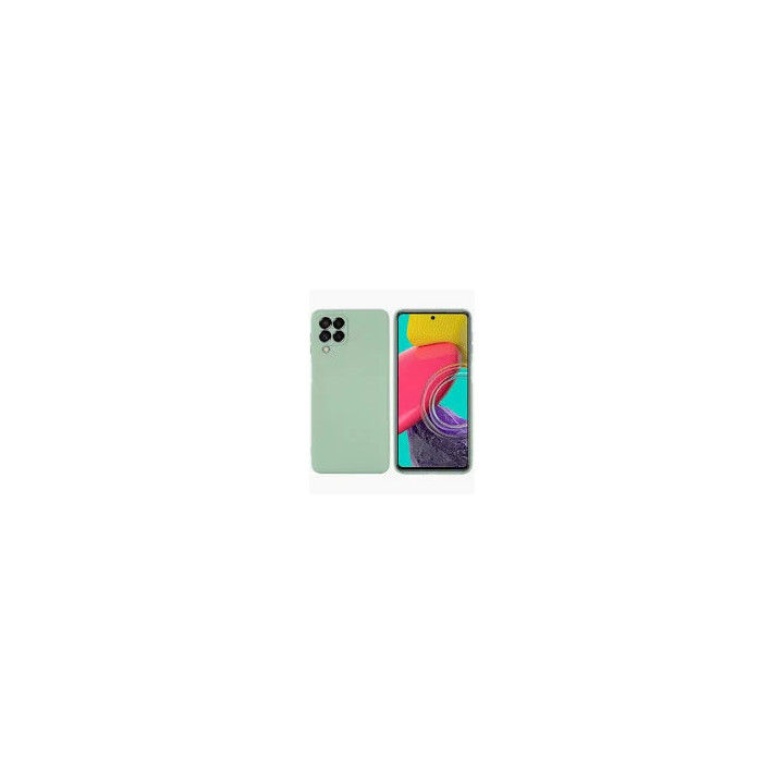 CASE SILICON LENS SAM GALAXY M53 GREEN