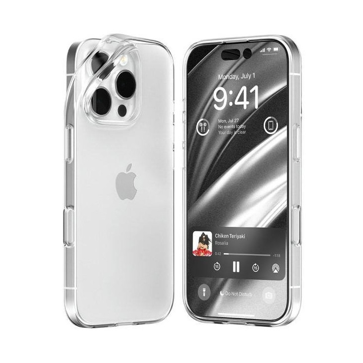 JELLY CASE IPHONE 16 PRO MAX CLEAR