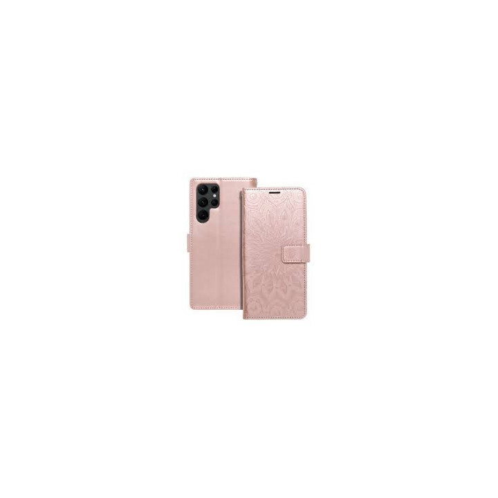 FLIP BOOK MEZZO SAM GALAXY S22 ULTRA ROSE GOLD