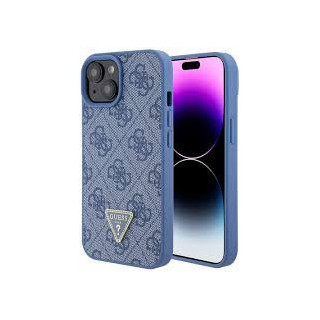 GUESS TRIANGLE STRASS IPHONE 15 PRO BLUE
