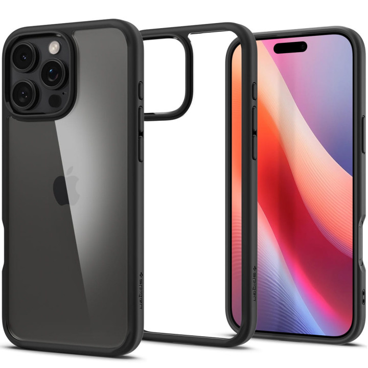 SPIGEN ULTRA HYBRID IPHONE 16 PRO MAX BLACK