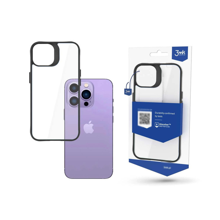 3MK SATIN ARMOR CASE IPHONE 14 PRO CLEAR