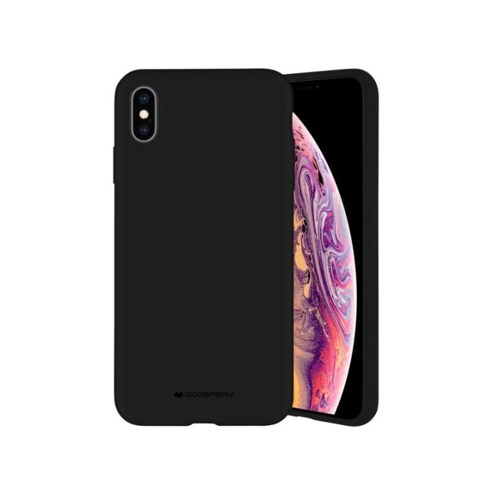 MERCURY SILICONE IPHONE X XS BLACK