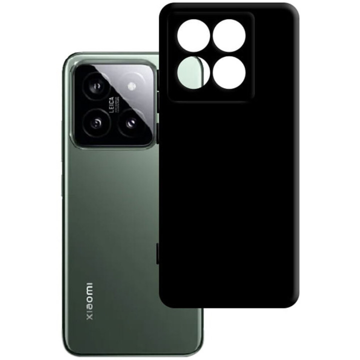 3MK MATT CASE XIAOMI 14 BLACK
