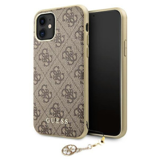 ETUI GUESS CHARMS COLLECTION IPHONE XR BROWN