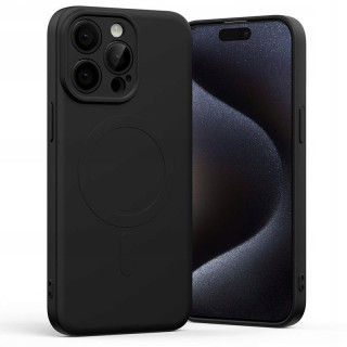 MERCURY SEMI-SILICON MAGSAFE IPHONE 15 PRO MAX BLA