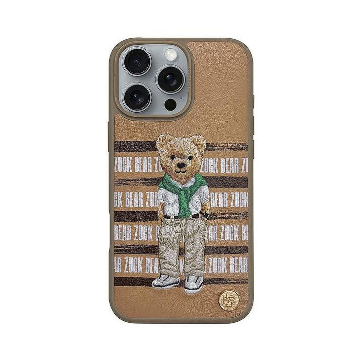 ZUCK BEAR SAN FRA IPHONE 16 PRO MAX GOLD STATE BEA