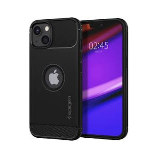 ETUI SPIGEN RUGGED ARMOR IPHONE 13 MINI BLACK
