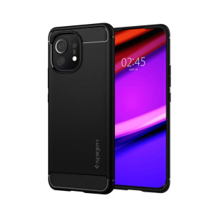 ETUI SPIGEN RUGGED ARMOR XIAOMI MI 11 BLACK