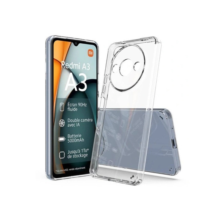 JELLY CASE XIAOMI REDMI A3 CLEAR