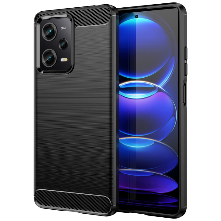 CASE FIBER CARBON XIAOMI REDMI NOTE 12 PRO 5G BLAC