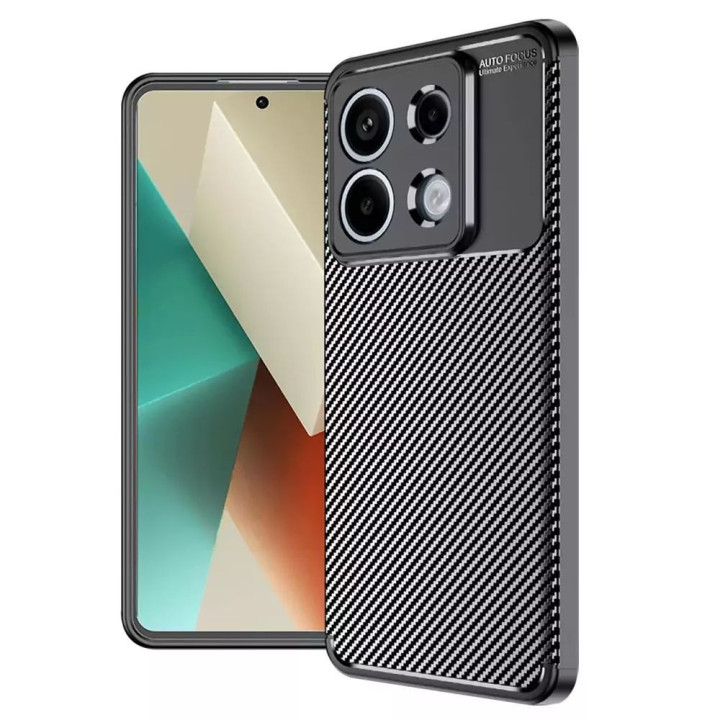 CASE FIBER XIAOMI REDMI NOTE 13 5G BLACK