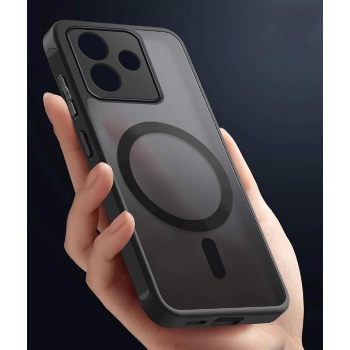 CASE MATT MAGSAFE XIAOMI NOTE 14 4G BLACK