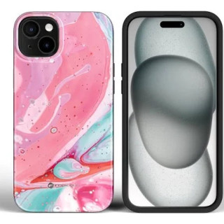 CASE FORCELL MIRAGE MAGS IPHONE 16 PLUS PINK MARBL