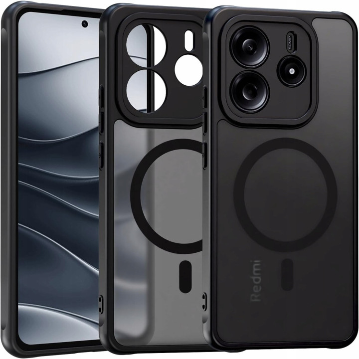 CASE MATT MAGSAFE XIAOMI NOTE 14 5G BLACK