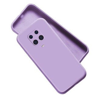 CASE SILICON LENS XIAOMI REDMI NOTE 9S 9 PRO PURPL