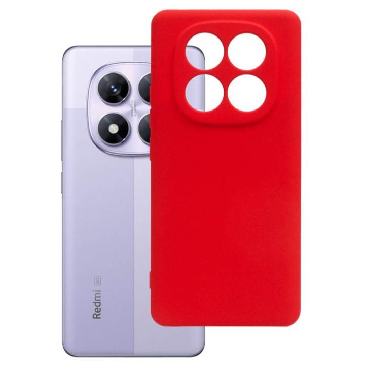 CASE SILICON XIAOMI NOTE 14 PRO I PRO+ RED