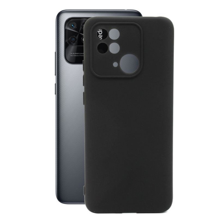 CASE SILICON XIAOMI REDMI 10C BLACK