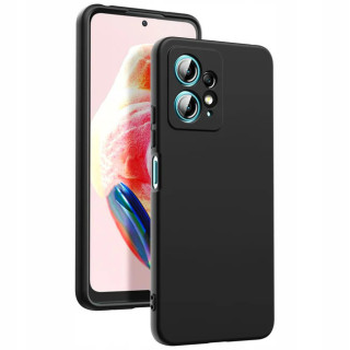 CASE SILICON XIAOMI REDMI NOTE 12 4G BLACK