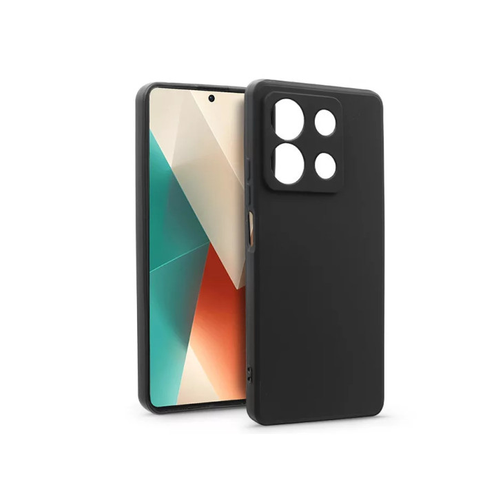 CASE SILICON XIAOMI REDMI NOTE 13 5G BLACK