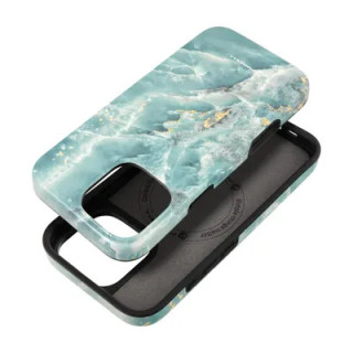 CASE FORCELL MIRAGE IPHONE 16 PRO MAX GREEN MARBLE