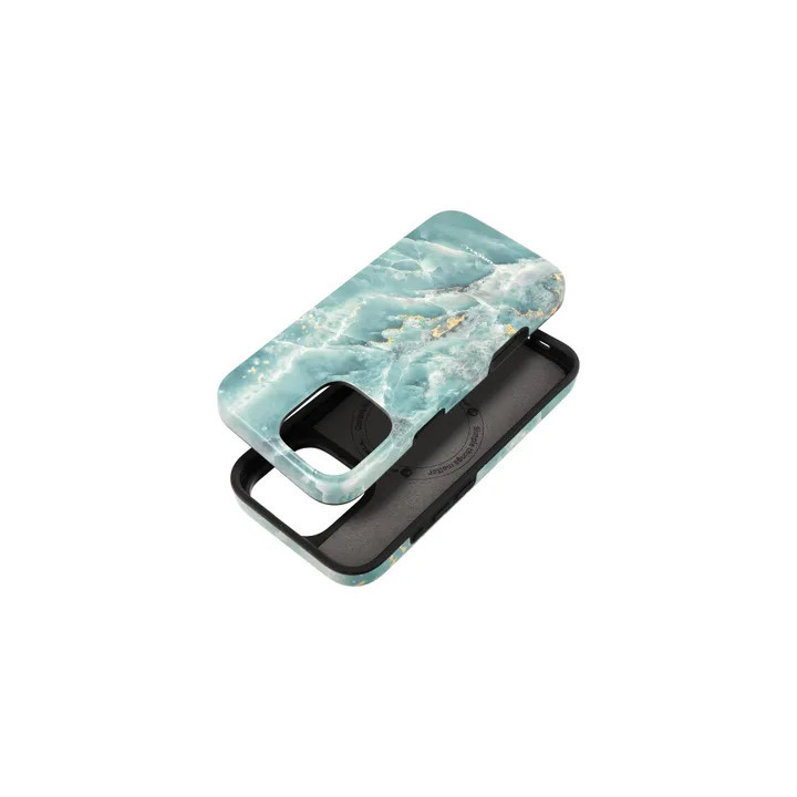 CASE FORCELL MIRAGE IPHONE 16 PRO MAX GREEN MARBLE