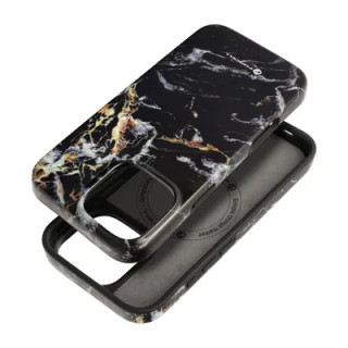 CASE FORCELL MIRAGE IPHONE 16 PRO MAX BLACK MARBLE