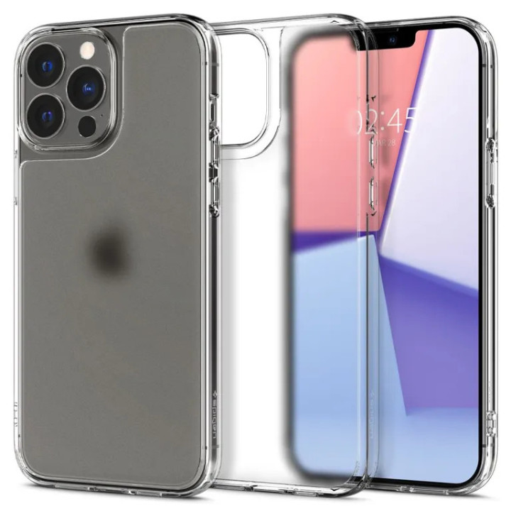 SPIGEN QUARTZ HYBRID IPHONE 13 PRO MATTE CLEAR
