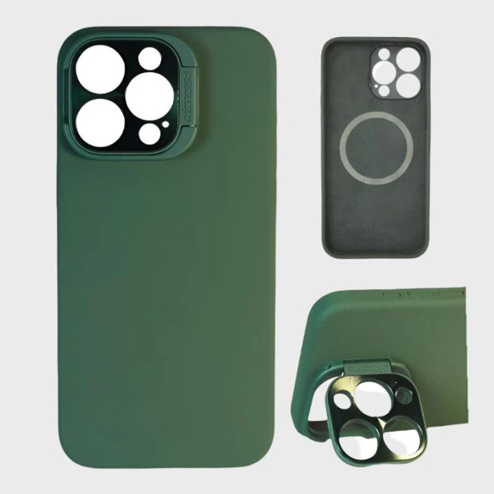 CASE NILLKIN LENSWINGS IPHONE 15 PRO MAX GREEN
