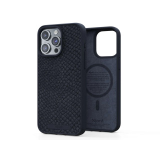 CASE NJORD SALOMON LEATHER IPHONE 15 PRO MAX BLACK