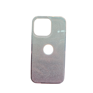 SLINE SHINING IPHONE 14 PRO MAX CLEAR PINK