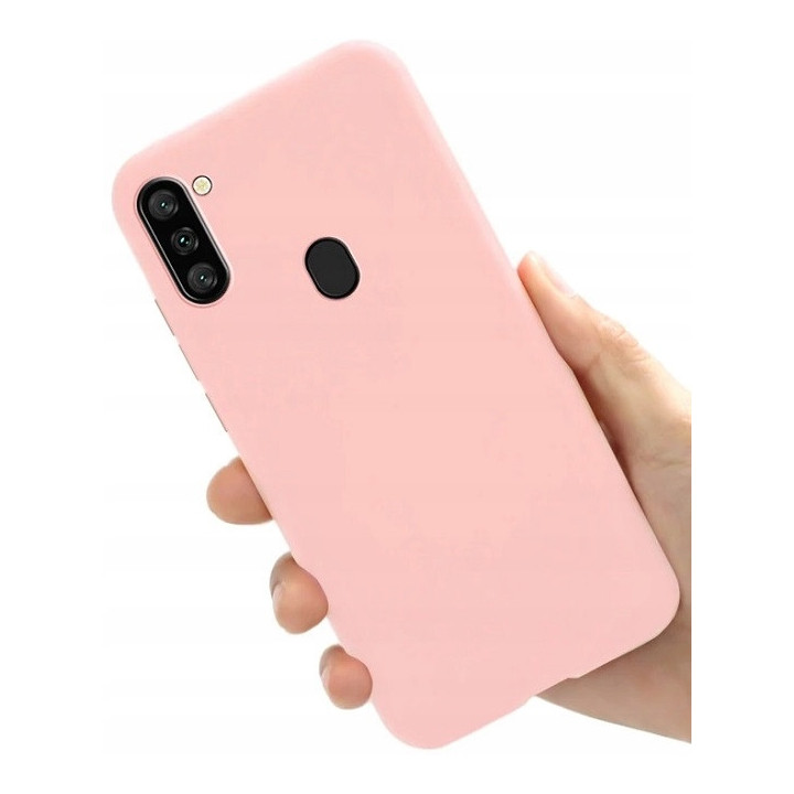 CASE SILICONE SAMSUNG GALAXY M11 PINK
