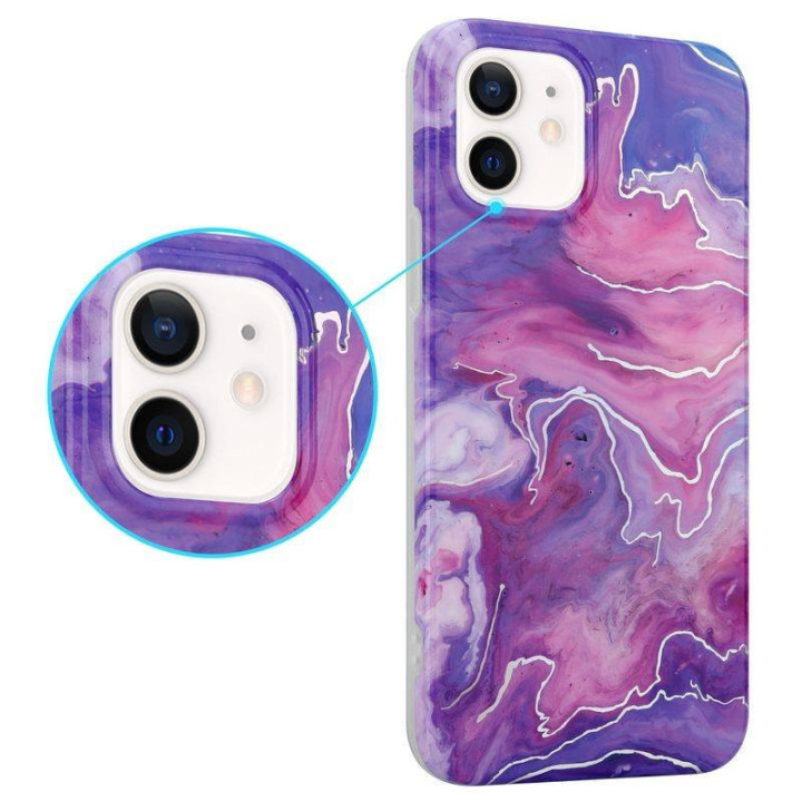 CASE MX MARBLE IPHONE XR PINK
