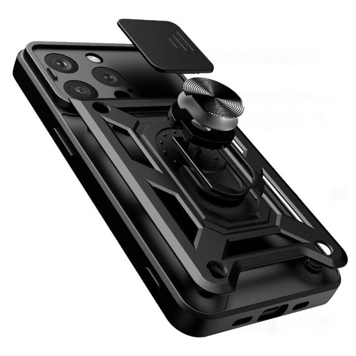 CASE NEXERI CAMSHIELD IPHONE 15 PRO BLACK