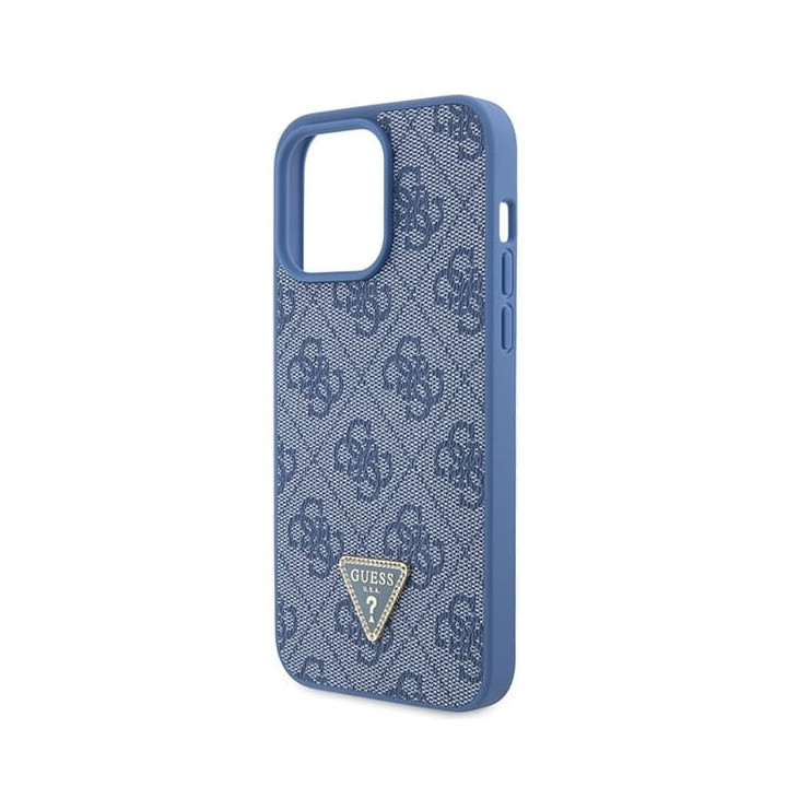 GUESS TRIANGLE STRASS IPHONE 15 PRO MAX BLUE