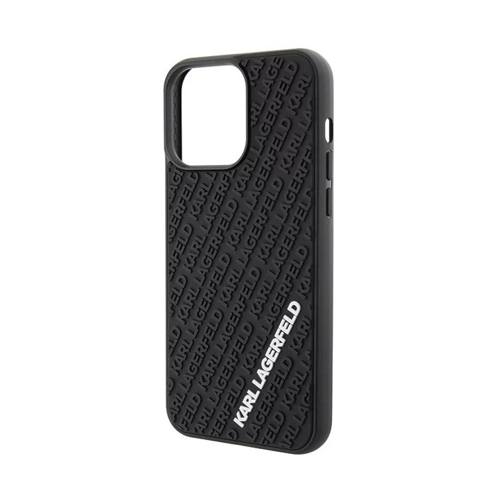 KARL RUBBER MULTI IPHONE 15 PRO MAX BLACK