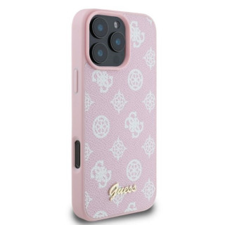 GUESS HARDCASE PEONY MAGSAFE IPHONE 16 PRO PINK