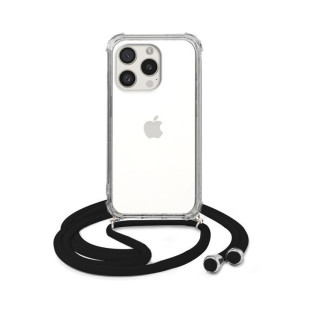 CASE TECH CHAIN IPHONE 14 PLUS BLACK&CLEAR