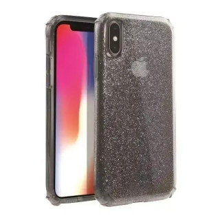 CASE UNIQ CLARION TINSEL IPHONE XS MAX BLACK