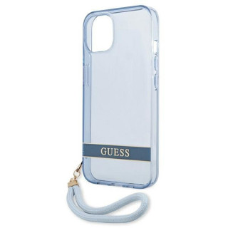 ETUI GUESS TRANSLUCENT STAP IPHONE 13 PRO MAX BLUE