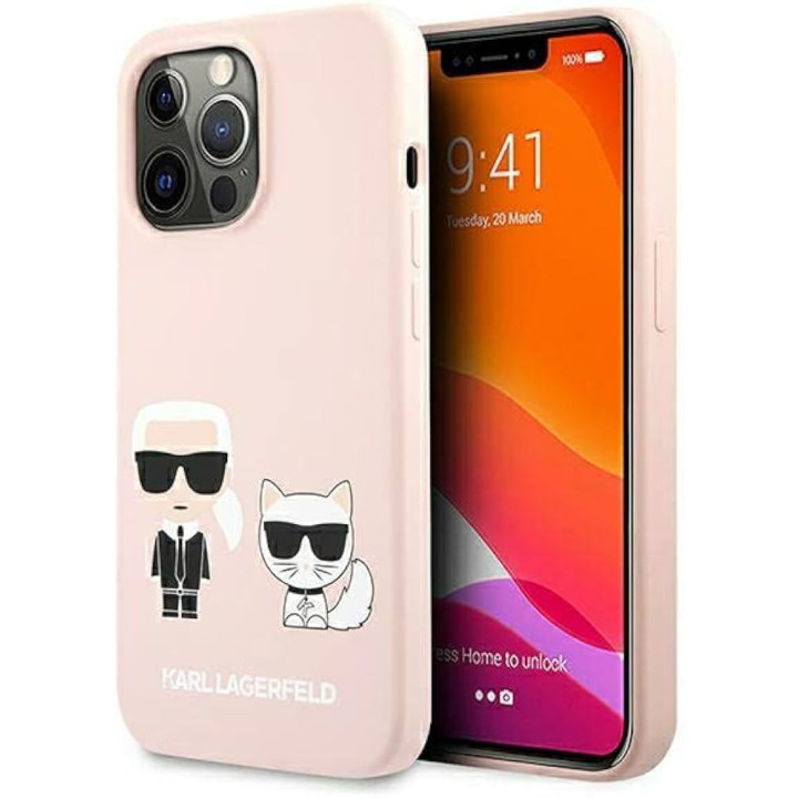 ETUI KARL IPHONE 13 PRO KARL&CHOUPETTE+MAG SAFE