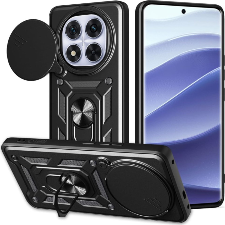 CASE TECH CAMSHIELD XIAOMI NOTE 14 PRO POCO X7 BLA