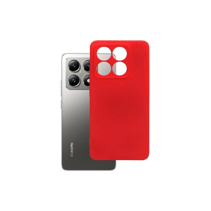 CASE SILICON XIAOMI 14T 14T PRO RED