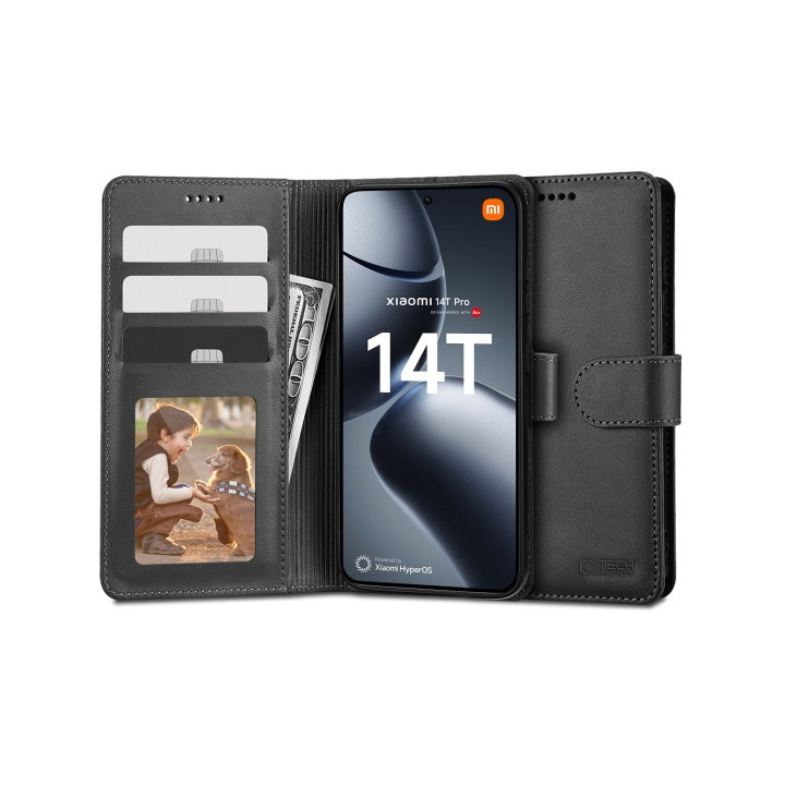 FLIP TECH WALLET XIAOMI 14T PRO BLACK