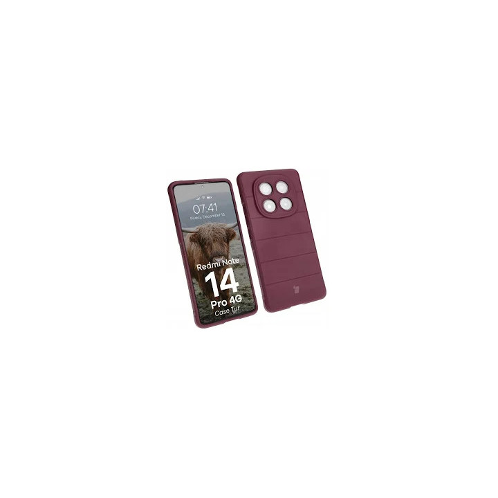 CASE BIZON TUR REDMI NOTE 14 PRO 4G PURPLE